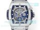 Perfect Clone Hublot Spirit of Big Bang 45mm Swiss 4700 Blue Leather Strap Watch (2)_th.jpg